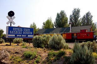 Railroad Museum Entrance Sign